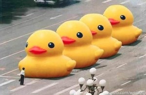 Giant Rubber Duck China