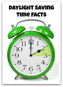 Daylight Saving Time Facts