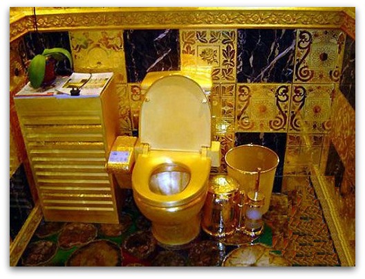 The Solid-Gold Toilet - Top 10 Famous Toilets - TIME