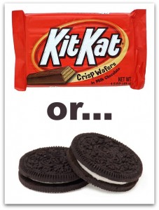 Kit Kat Or Oreo