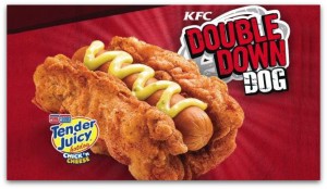 KFC Double Down Dog