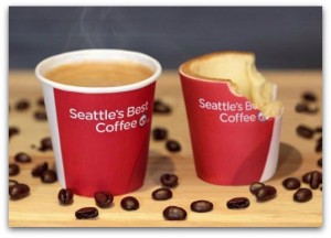 KFC Seattles Best Coffee Edible Coffee Cups