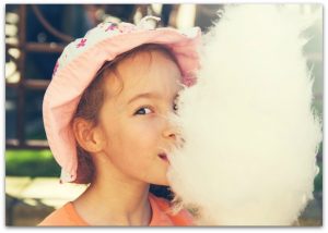 Strange and interesting facts about cotton candy