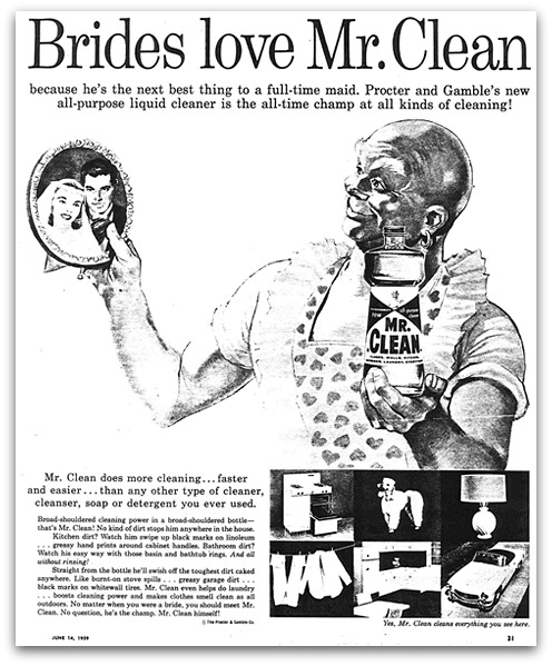 Mr. Clean 1957 Ad