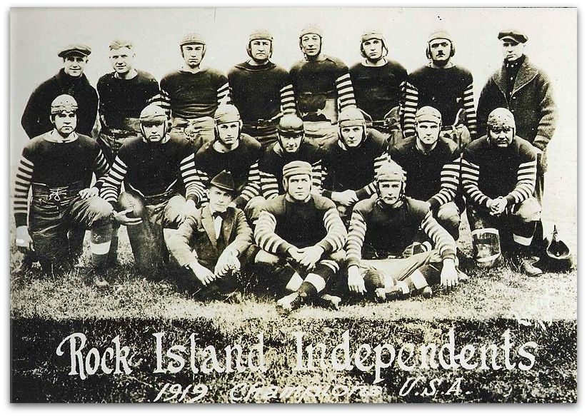 Rock Island Independents Team Photo 1919