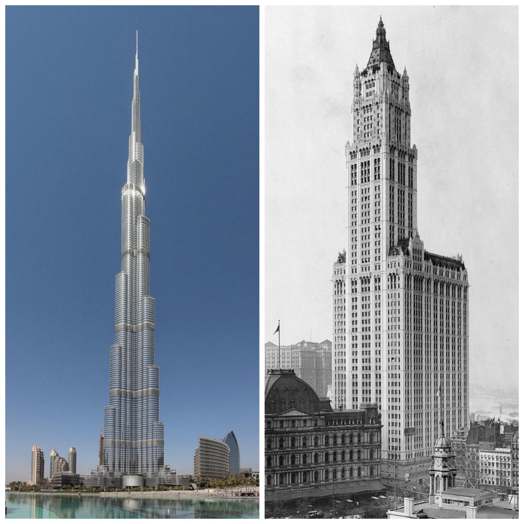 Tallest Building Then and Now