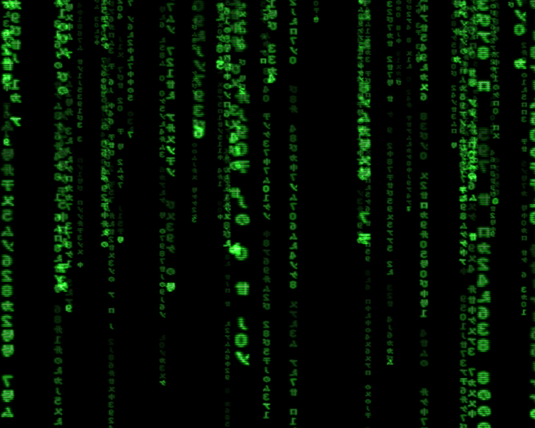 The Matrix code