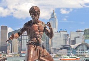 Life in the Year 1973: Bruce Lee statue in Hong Kong