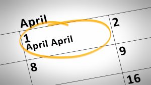 Historic April Fools