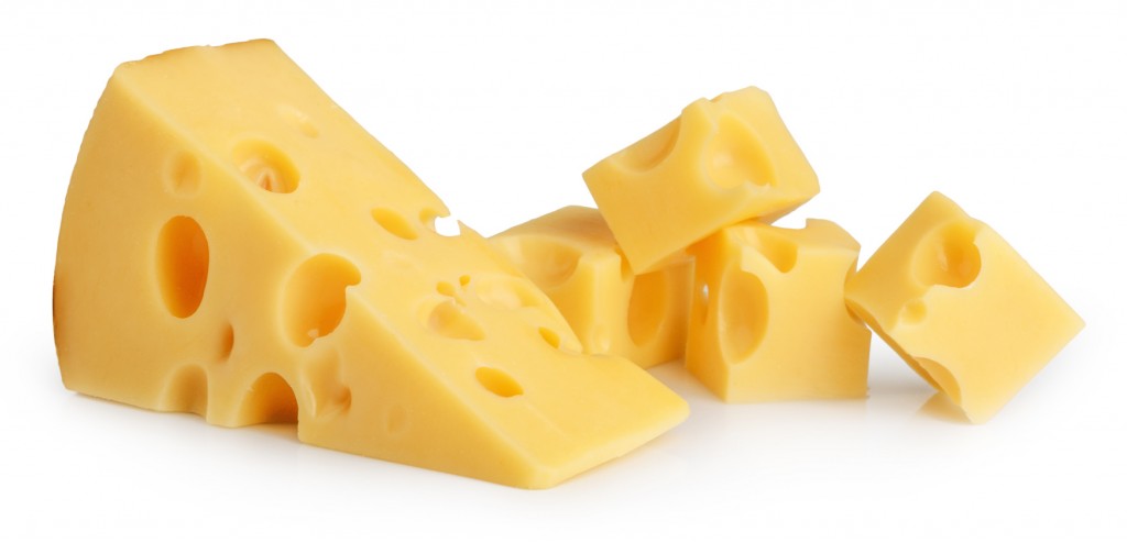 Why are there holes in a Swiss cheese?