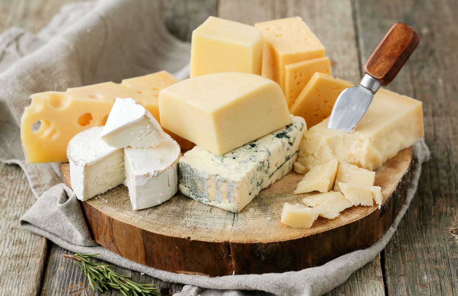 various Cheeses