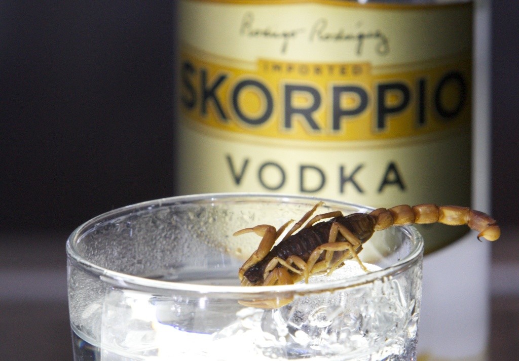 Skorppio Vodka and other strangely flavored vodkas