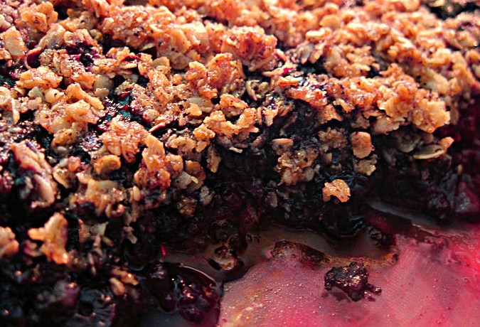 Blueberry raspberry crisp and other kinds of pies - Food Trivia