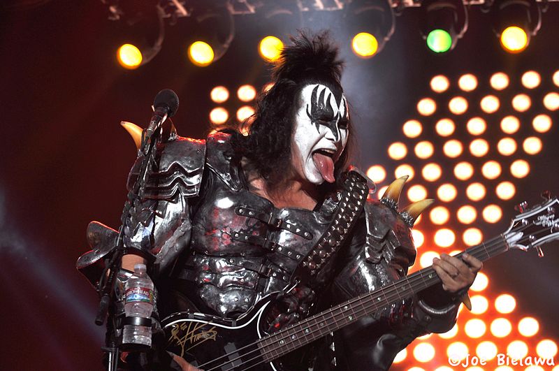Gene Simmons and his magnificent tongue