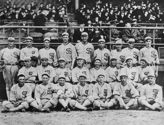 Group Shot of 1919 White Sox