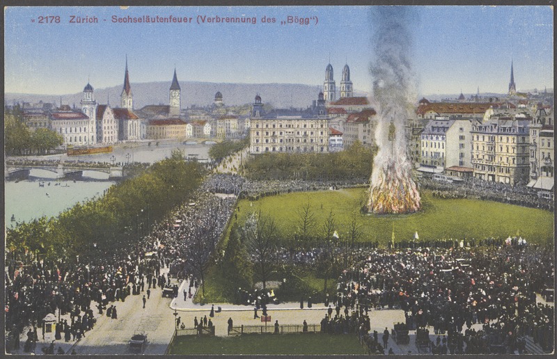 Sechselauten in Switzerland marks the arrival of Spring.