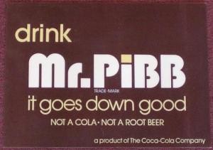 Mr.Pibb (and other famous "Misters")