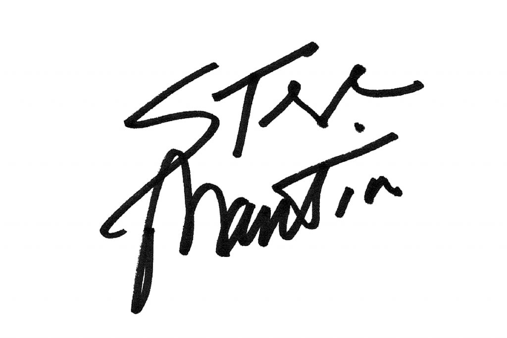 Steve Martin's Signature