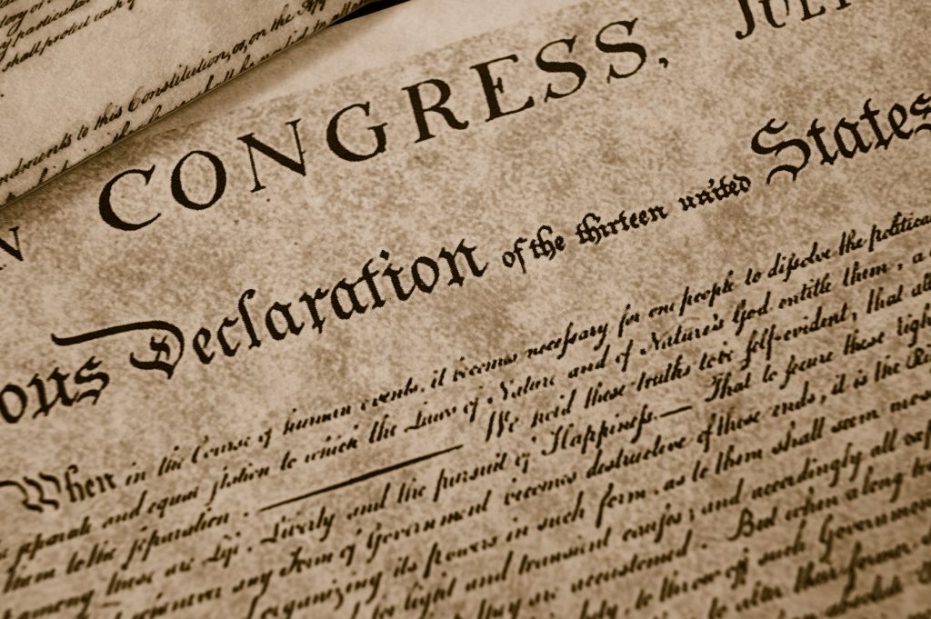 The Declaration of Independence