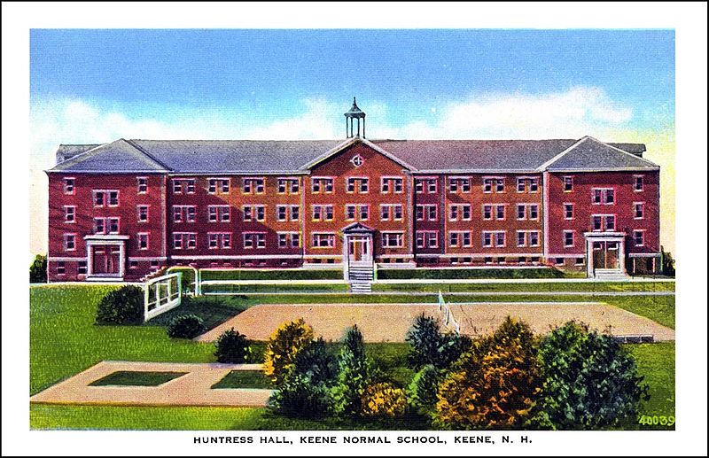 Huntress Hall - Keene State College, and other haunted places.