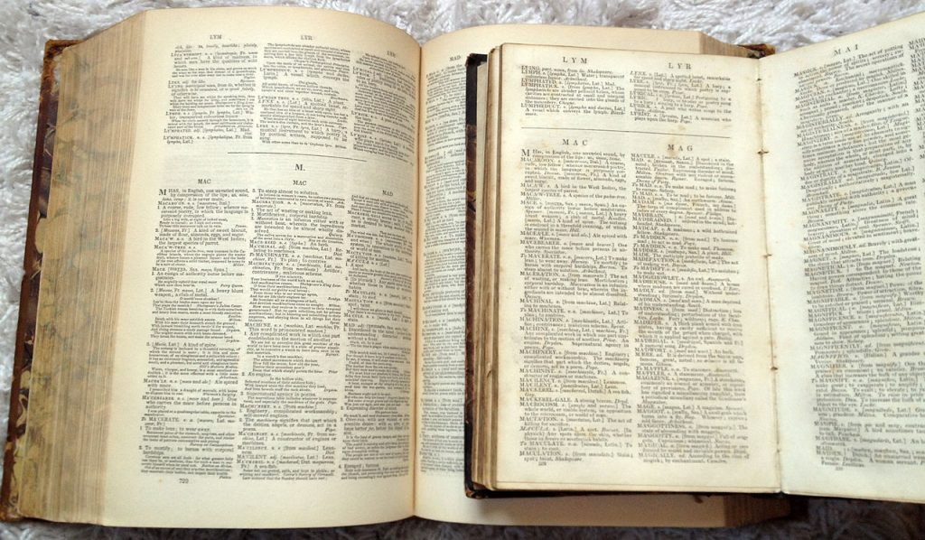 Johnson Folio and Abridged Dictionaries