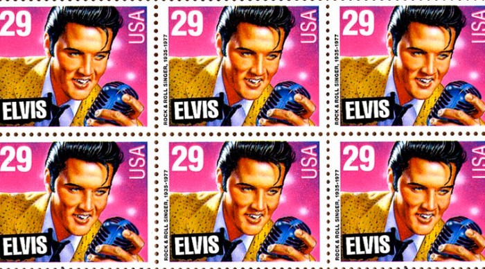 Elvis Stamps and other commemorative stamps.