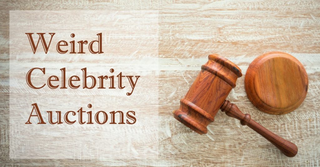 Weird Celebrity Auction Items