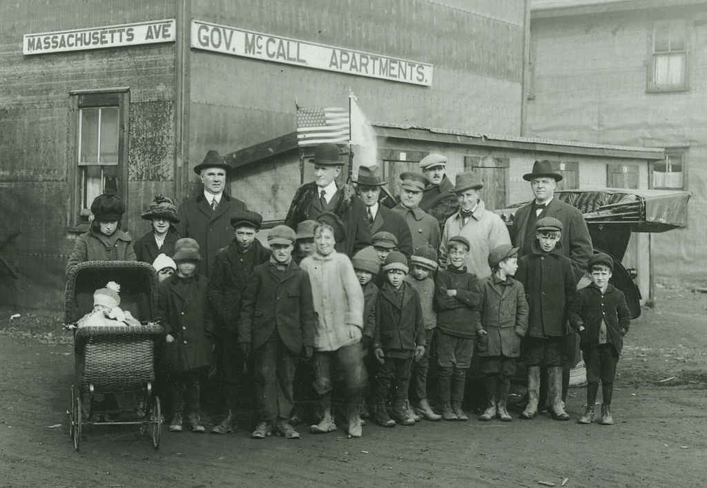 Governor Samuel McCall of Massachusetts visiting Halifax.