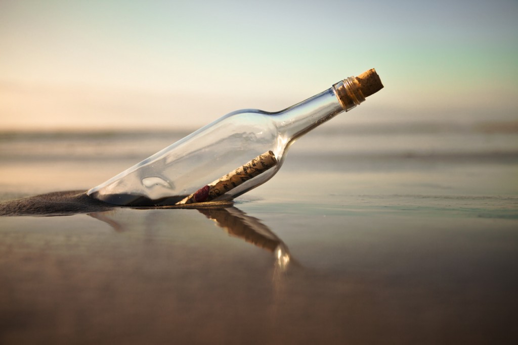 Real message in a bottle stories