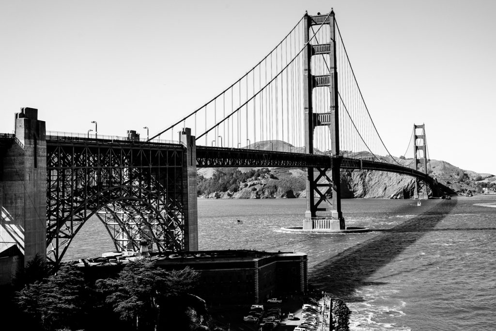Golden Gate Bridge and the Ghost Ship