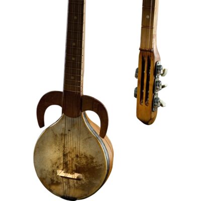 An ancient stringed instrument.